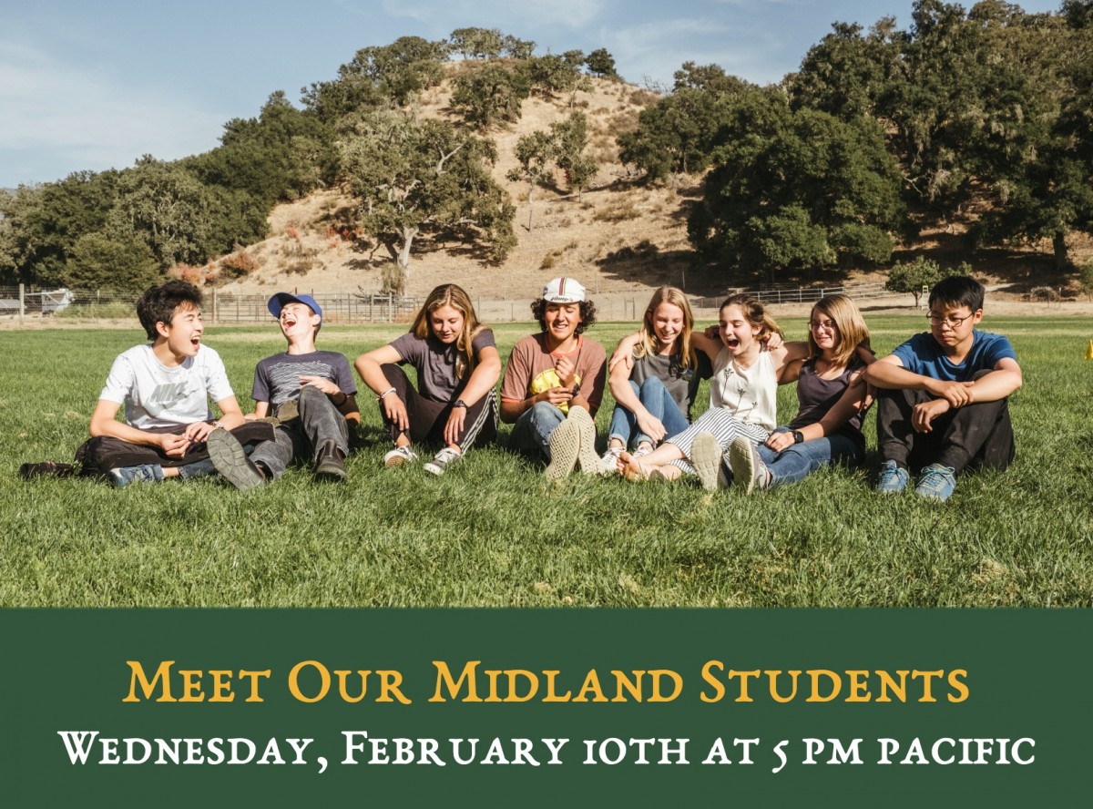 Meet our Students Wednesday, February 10th at 5 p.m. Pacific time